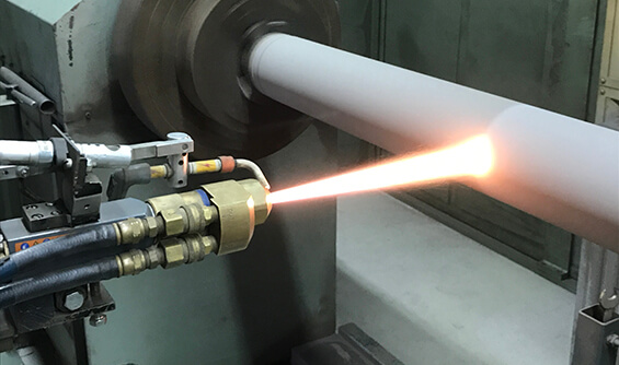 HVOF spraying mandrel repair