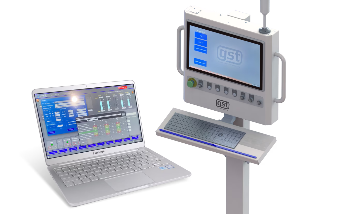 GST MCoat process control software for VPS 3000 plasma spraying
