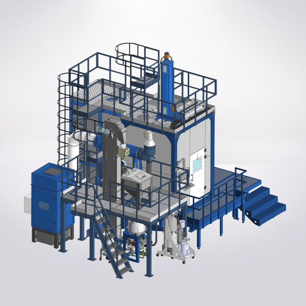 GST RB 1X10 Robotic Blasting Machine