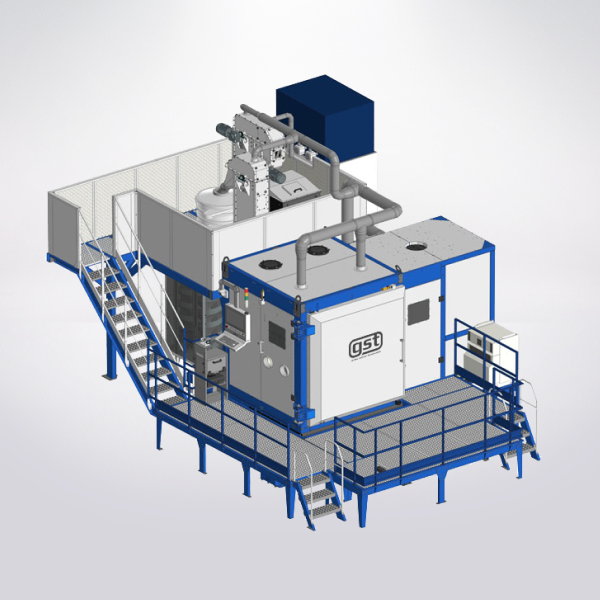 GST SPR C8 Robotic Shot Peening Machine