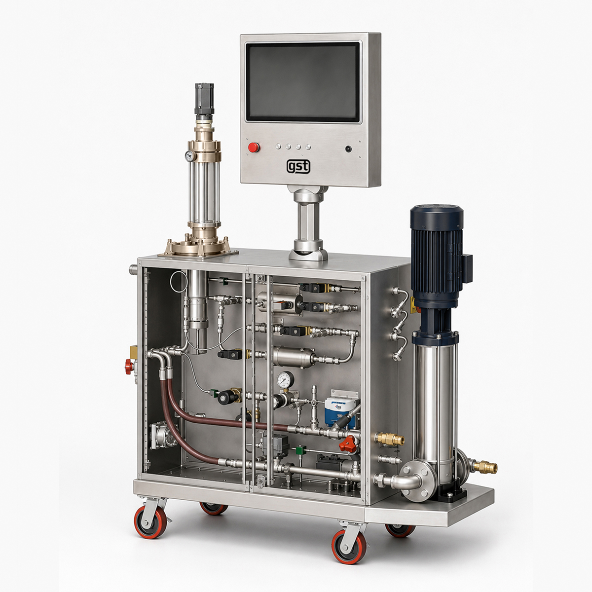 MP 30M-HV Mobile HVOF-LF Main System Features