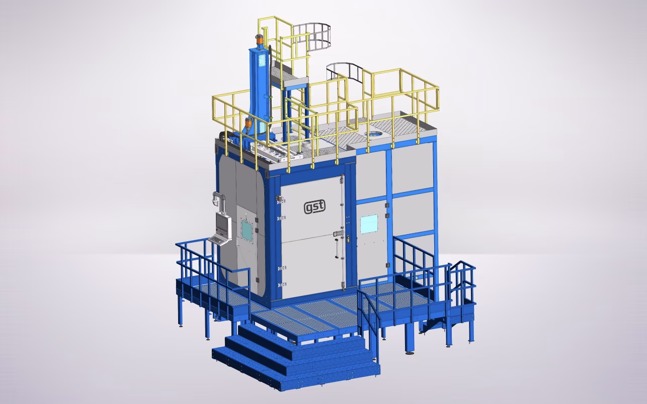 SPR 10X2000 Shot Blasting Chamber