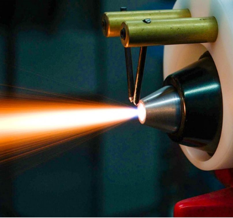 Wire Spray Gun Vacuum Powder spraying process