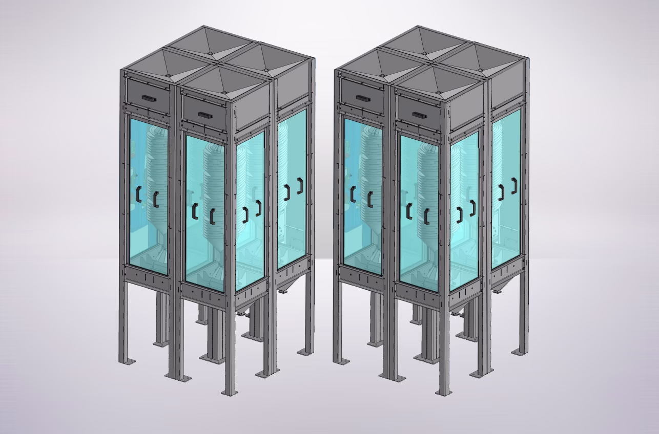 SPR 10X2000 Spiral Separator