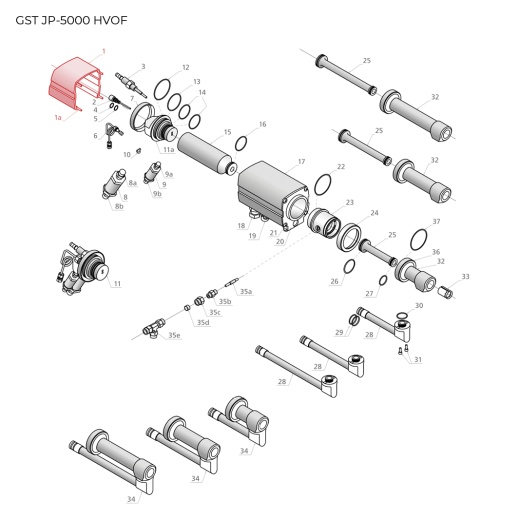 GST-201044 Rear cover