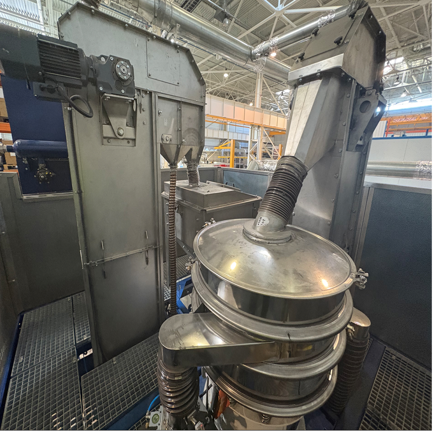 GST RB 1X10 Blasting material Control, Recovery and Feed Systems