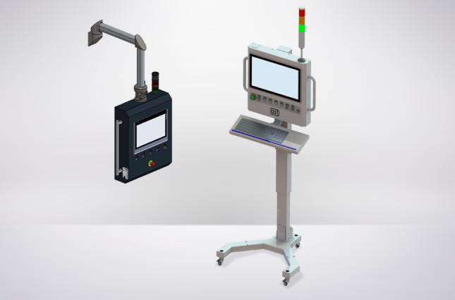 MP 3000 HVOF Spray System HMI Operator Panel