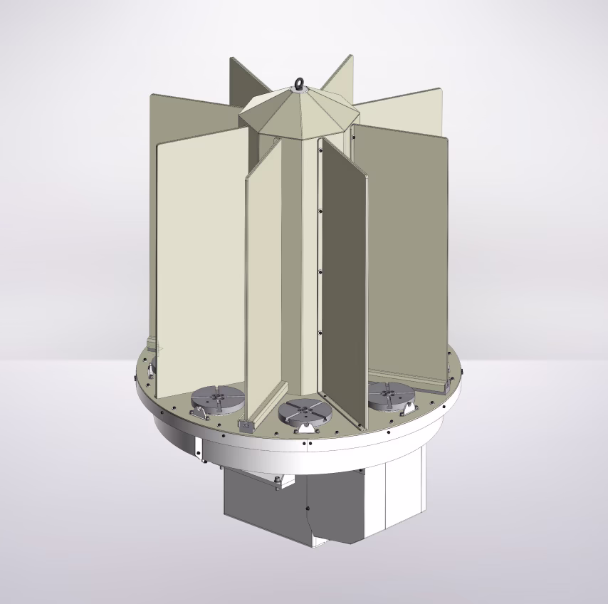 GST SPR 8X2500 Carousel Positioner for Workpiece Installation