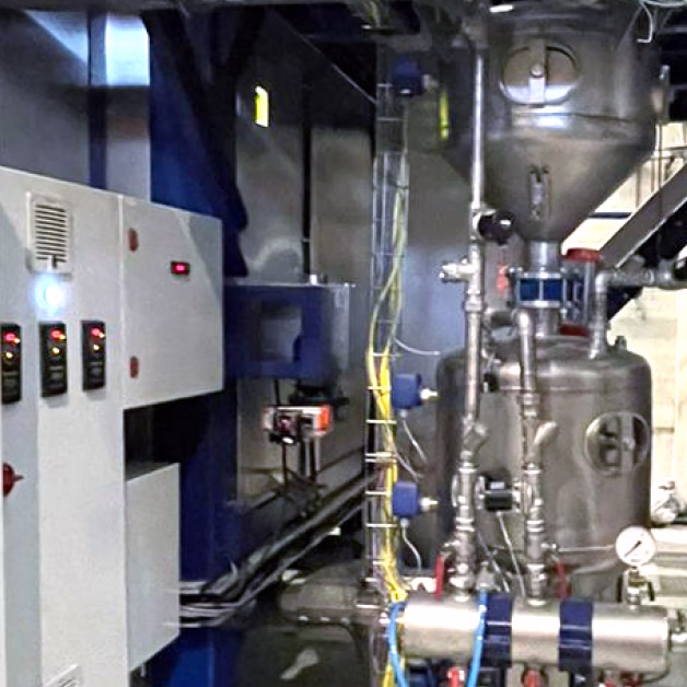 SPR C8 Closed system for shot recovery and parameters control