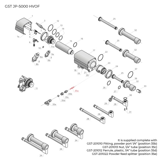GST-201011 Feed tube insert