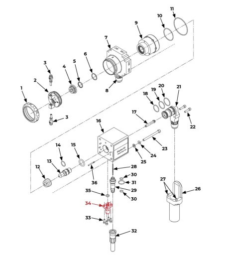 ST1079910 Plasma Gas Fitting