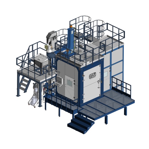 GST RB 1X10 Robotic Blasting Machine