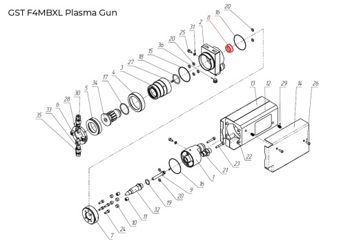 GST-100026 Gas Ring