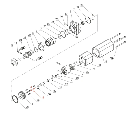 ST1003512 Insulating screw (4 pcs.)