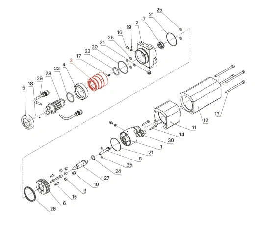 ST1003421 Front Gun Body